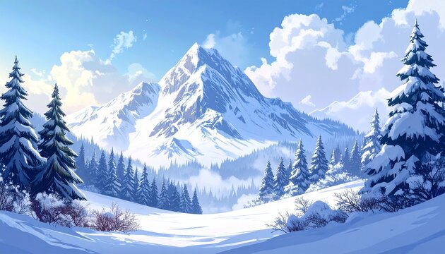 雪山 Images – Browse 97,498 Stock Photos, Vectors, and Video