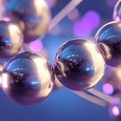 Glowing 3D Sphere – Sci-Fi Digital Art