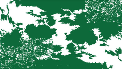 Seamless green and white grunge horizontal crack texture with distressed surface decay, vintage cracked wall pattern for abstract backgrounds, overlays, posters, and retro design projects