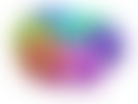 round shape gradient colorful transparent format - Powered by Adobe