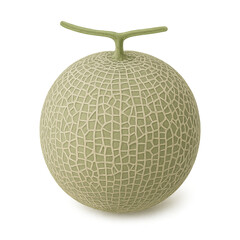 Melon isolated on transparent background