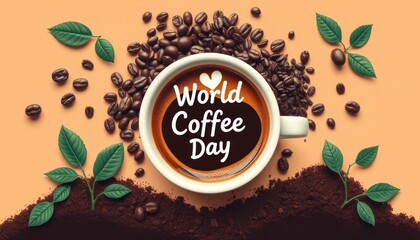 Celebrating World Coffee Day with a Cup of Coffee