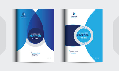 Corporate Business Proposal  Cover Design Template