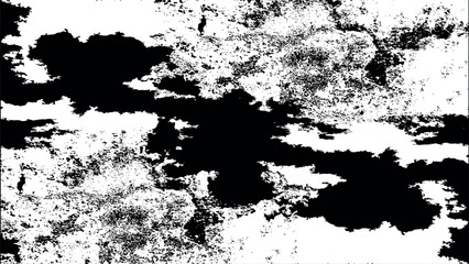 Black and white cracked texture with horizontal fissures, distressed grunge surface damage, vintage concrete wall background for abstract overlays, posters, and design templates