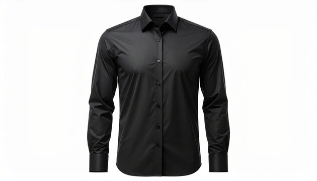 Elegant men formal shirt with long sleeves premium cotton stylish fashion clothing isolated on white background
- Powered by Adobe