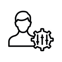 Customization  line icon , vector, pixel perfect, illustrator fileProject 
