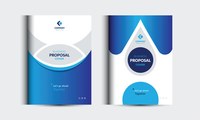 Corporate Business Proposal  Cover Design Template