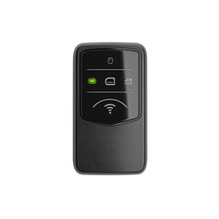 Wireless Presenter Remote Control with Powerpoint Icons and Wifi Symbol