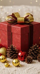 Crimson Holiday Cheer