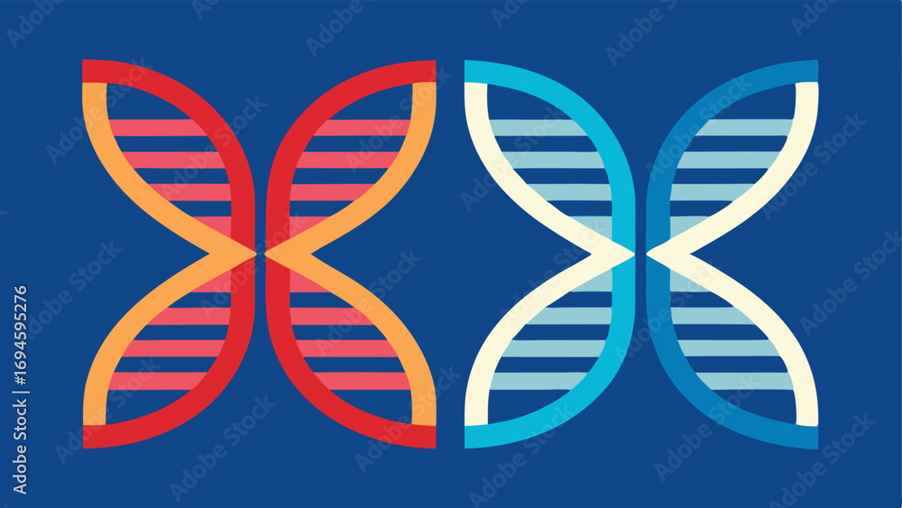 Poster age comparison two sidebyside dna strand illustrations one with numerous ylation patterns indicating