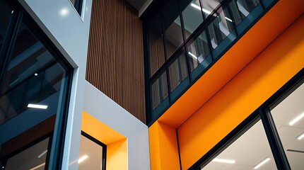 Obraz premium Modern building interior architecture