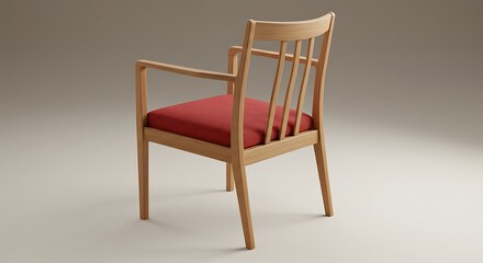 Crimson Cushion, Oak Embrace