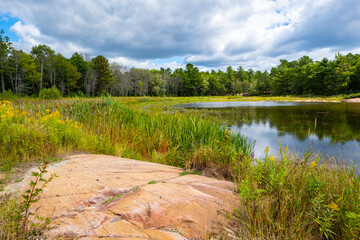 A Calm and Tranquil Scene in Killarney Provincial Park, Ontario