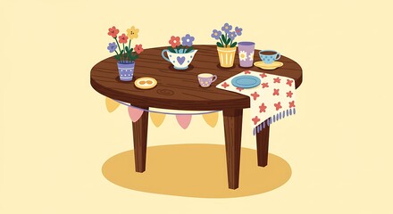 Springtime Tabletop Festivity