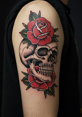 Crimson Bloom & Bone