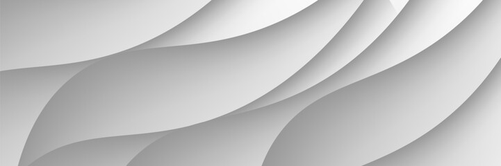 3D Bright White Background. vector