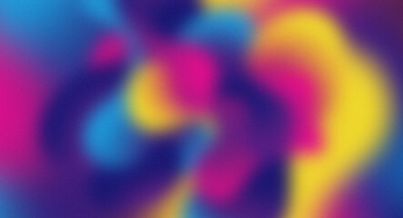 Captivating Abstract Blend of Vibrant Hues in a Soft-Focus Fluid Motion Background