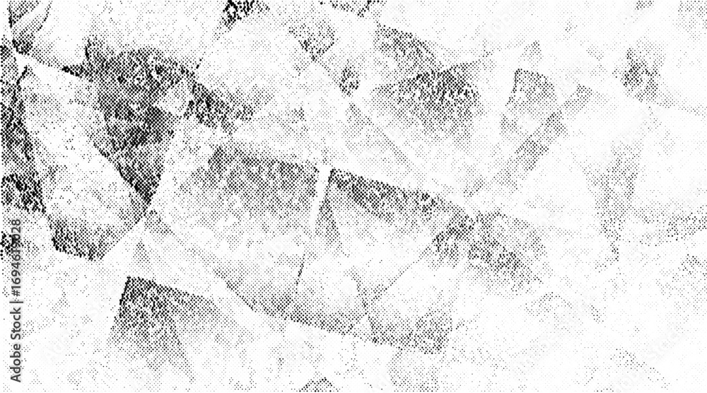 Aufkleber vector halftone texture overlay abstract splattered background.