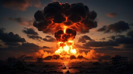 Nuclear Explosion A Devastating Display of Power and Destruction