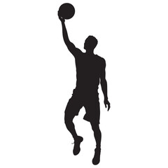 Basketball Player Silhouette