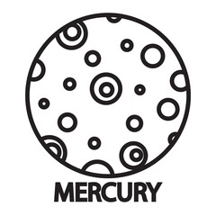 Solar system. Planets set. Planet Earth and sun icon. Space background. World symbol. Flat design. Line art. Simple minimalystic design. sun. mercury. venus. earth. mars. jupiter. saurn. uranus. neptu