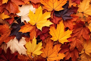 Fall leaves backgrounds maple plant.