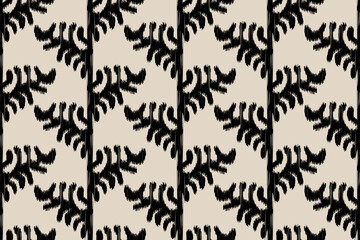 tribal abstract ikat fabric artwork with seamless patterns. Abstract Modern Batik.Aztec geometric art ornament print.Motif ethnic handmade.Ideal for rugs, wallpapers, throws, fabrics and clothing.