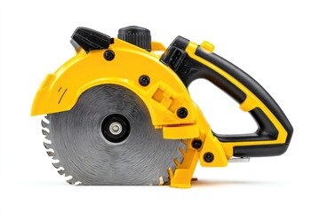 Fototapeta premium Yellow and black circular saw (1)