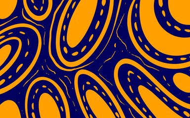 abstract seamless pattern with circles