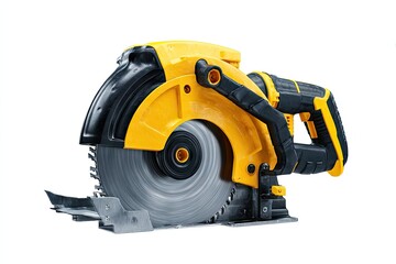 Fototapeta premium Yellow and black circular saw (9)