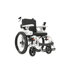 Obraz premium Modern Electric Wheelchair for Disabled Individuals - Mobility and Accessibility