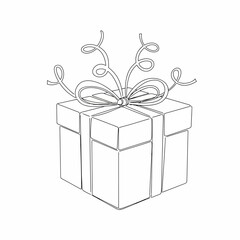 white gift box