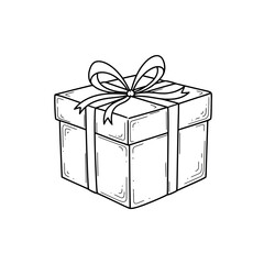 gift box with ribbon