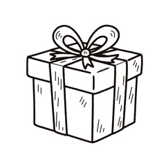 gift box isolated on white background