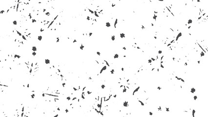 Grayscale mottled texture background distressed grunge pattern vector illustration. Abstract monochrome grunge texture black and white scratched chips scuffs design. 