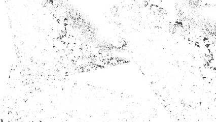 Grunge concrete overlay texture wall surface abstract distressed stone background. Abstract grunge pattern template black and white rough textured vector illustration. 