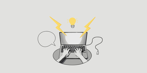 Creative idea generation through digital communication and technology innovation
