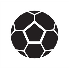 Obraz premium Soccer Ball Icon Vector Illustration