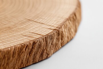 Close-up of a wooden slice