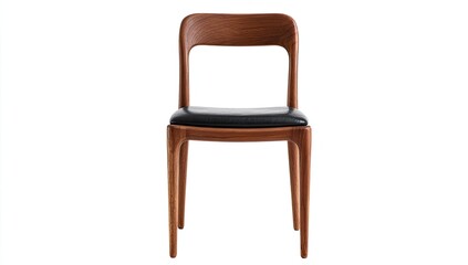 Modern wooden dining chair