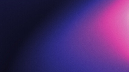 Pink dark blue gradient background colors noise blur grain texture fit for fantasy futuristic poster, banner, header, galaxy wallpaper with copy space