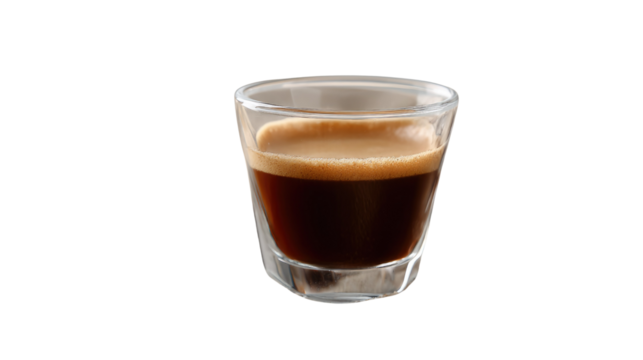 Espresso Shot of Pure Boldness: A single shot of espresso, a symbol of pure energy and a moment of sensory satisfaction.