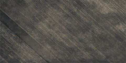 Fototapeta premium Rough brown vintage paper texture with a dark grunge wall and a black backdrop