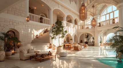 Living room of a sea mansion
