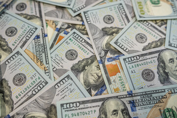 Abundance of US Dollar Banknotes: Financial Growth, Wealth Accumulation and Economic Prosperity