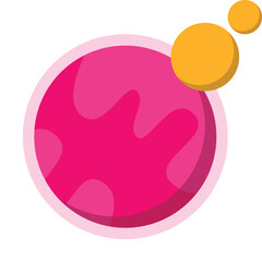 vector illustration of planet