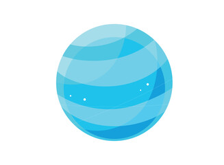 vector illustration of planet
