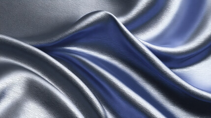 Naklejka premium Wrinkled metallic fabric