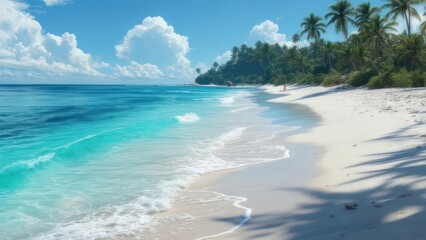 Tropical beach paradise