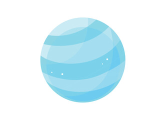 vector illustration of planet